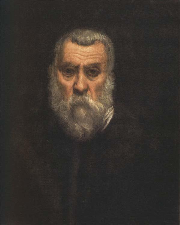 Jacopo Tintoretto Self-Portrait Sweden oil painting art